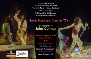 One of John Conroy's images you'll see at The Guitar Bar